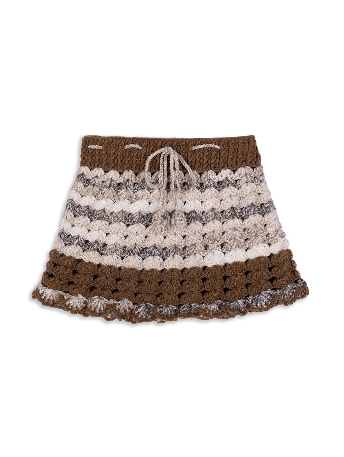 gilrs self design skirt top with cap & socks - 21688501 - Standard Image - 2