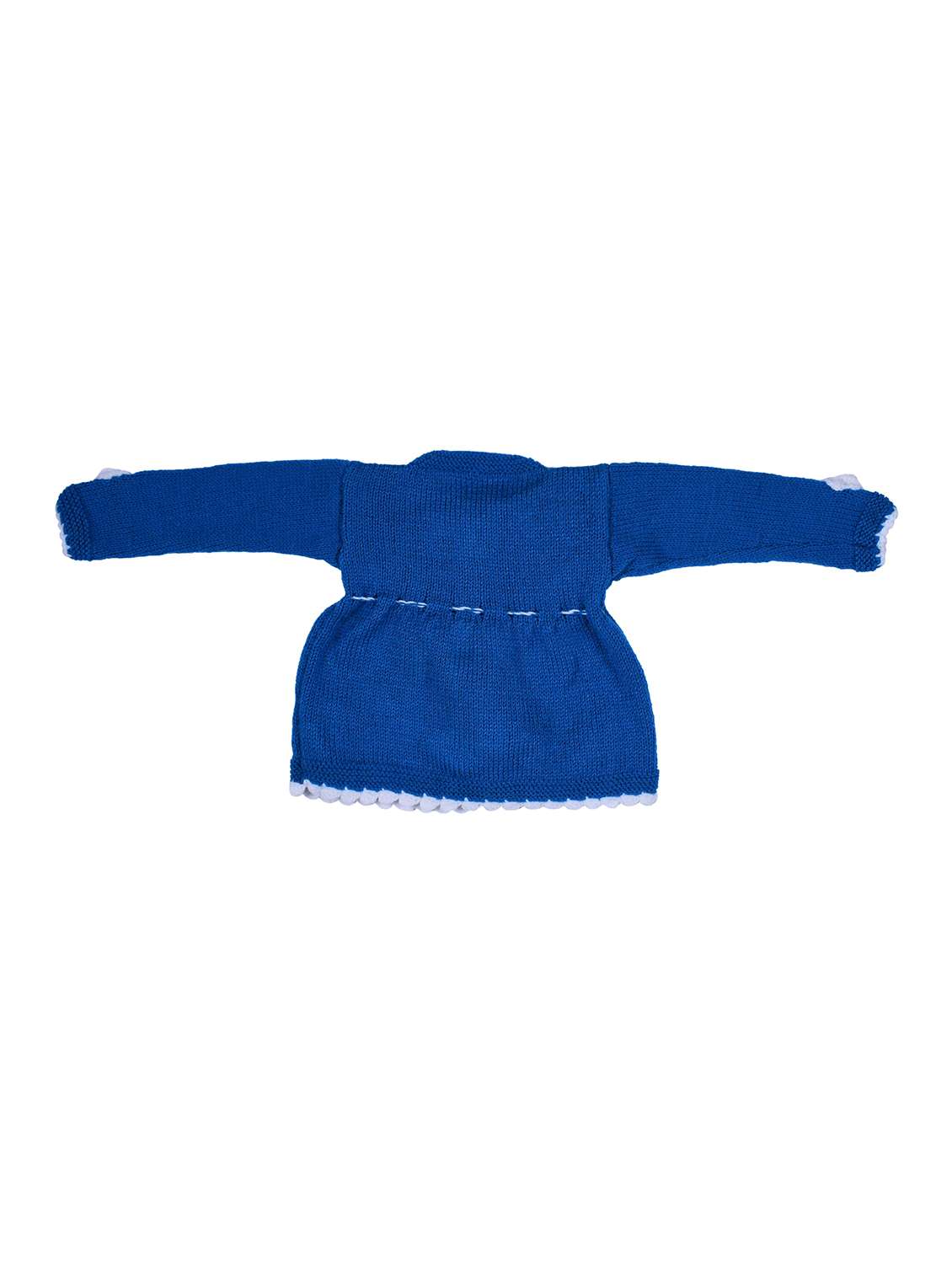 girls self design frock with cap & socks sets - 21688509 -  Standard Image - 2