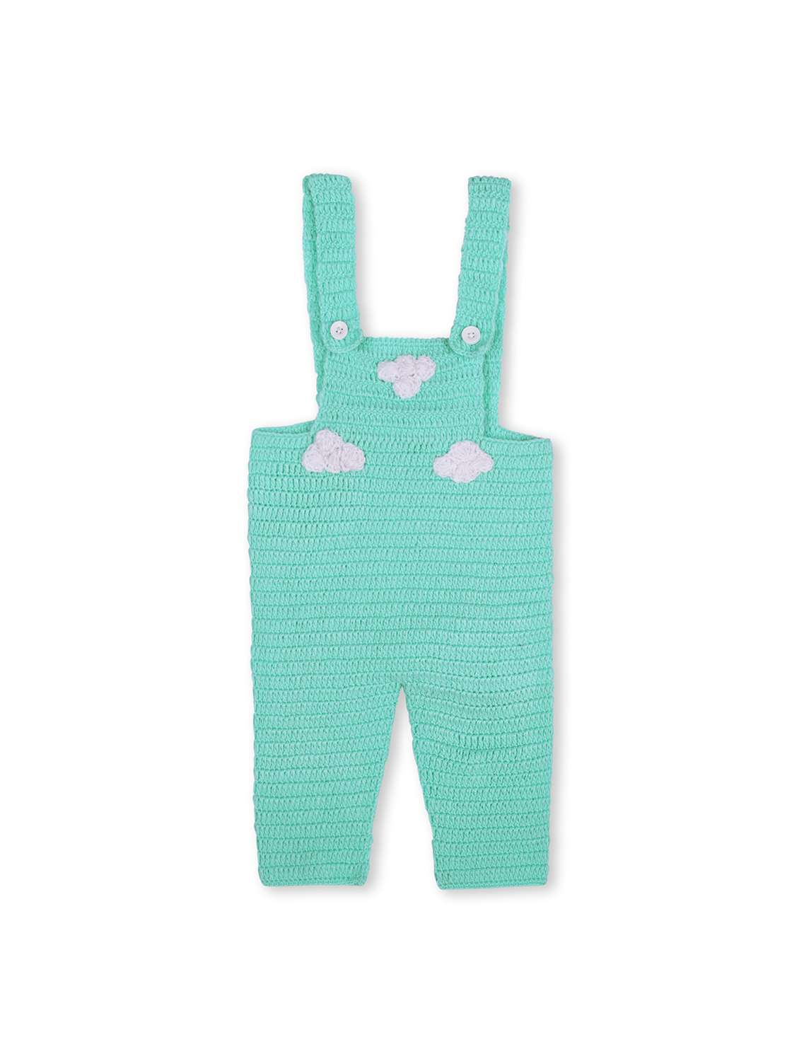 handmade knitted dungaree sweater with cap & shoes - 21688515 - Standard Image - 2