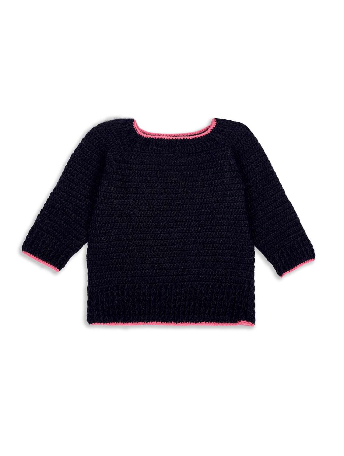 handmade knitted dungaree sweater with cap & shoes - 21688523 - Standard Image - 2