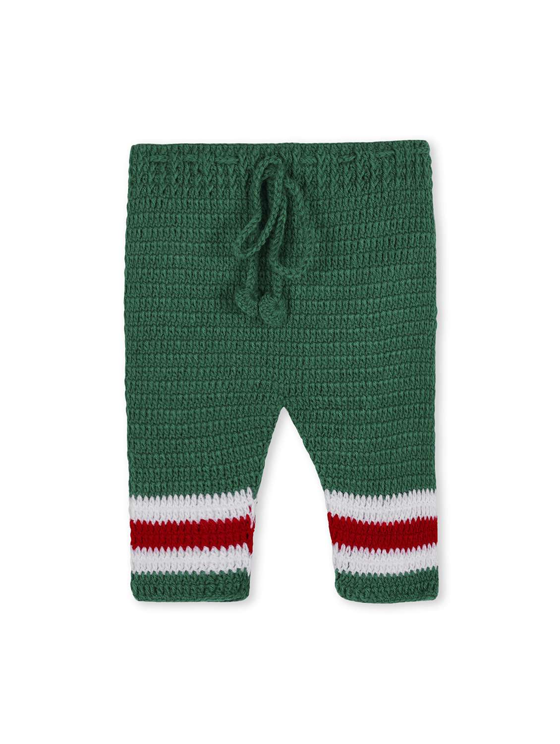 handmade crochet knitted pyjamas sweater cord set with cap and shoes - 21688537 - Standard Image - 2