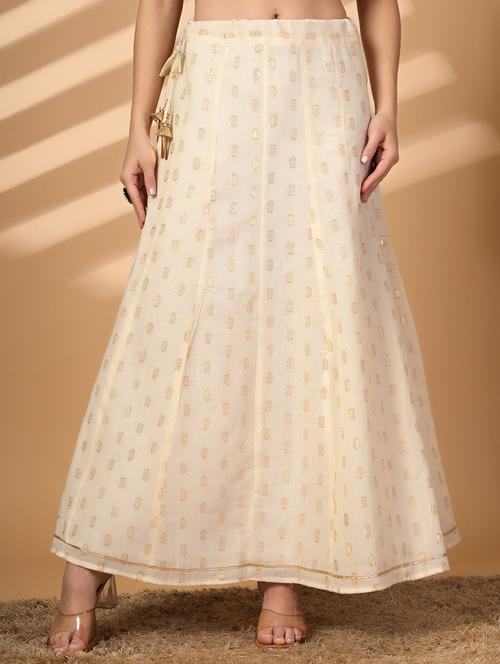 women self designed high rise flared skirt - 21688893 -  Standard Image - 0