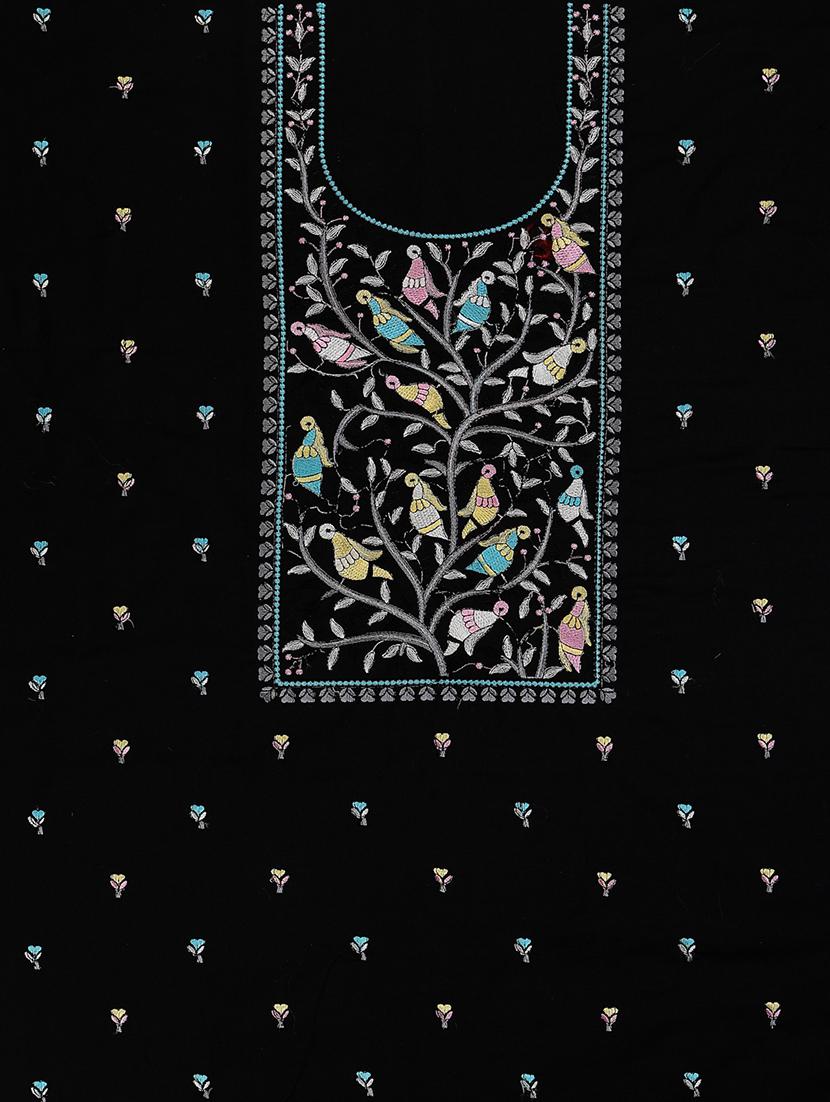 women embroidered unstitched suit set with dupatta - 21688910 - Standard Image - 2