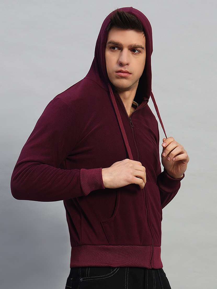 men long sleeves plain sweatshirt - 21688925 - Standard Image - 2