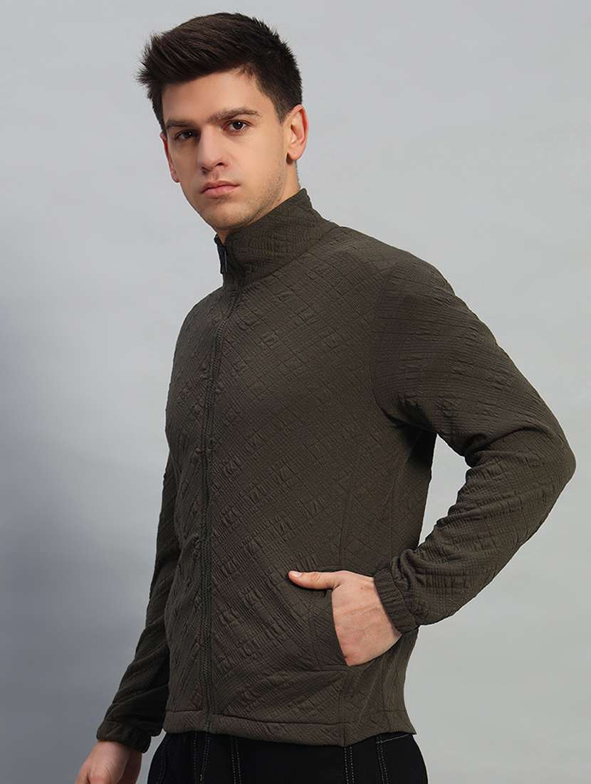 men long sleeves plain sweatshirt - 21688933 - Standard Image - 2