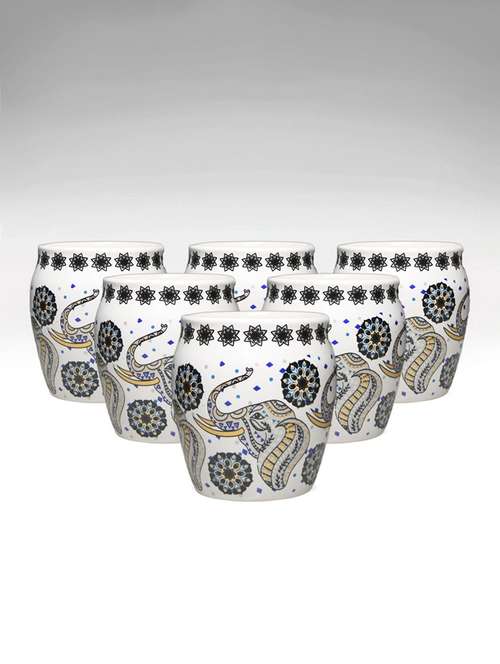 ekaura handmade kullad tea set
