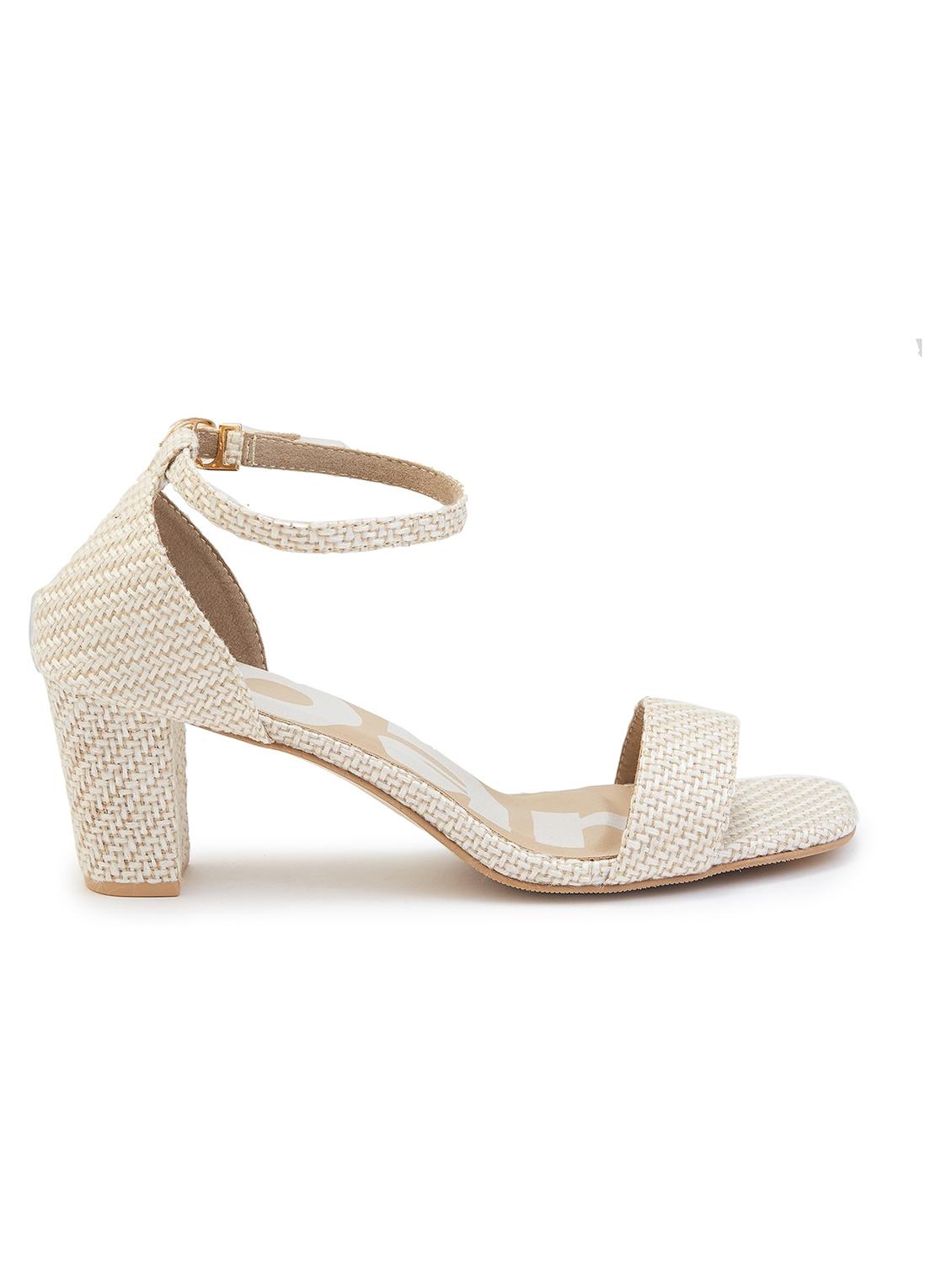 women beige ankle strap sandal - 21689366 - Standard Image - 2