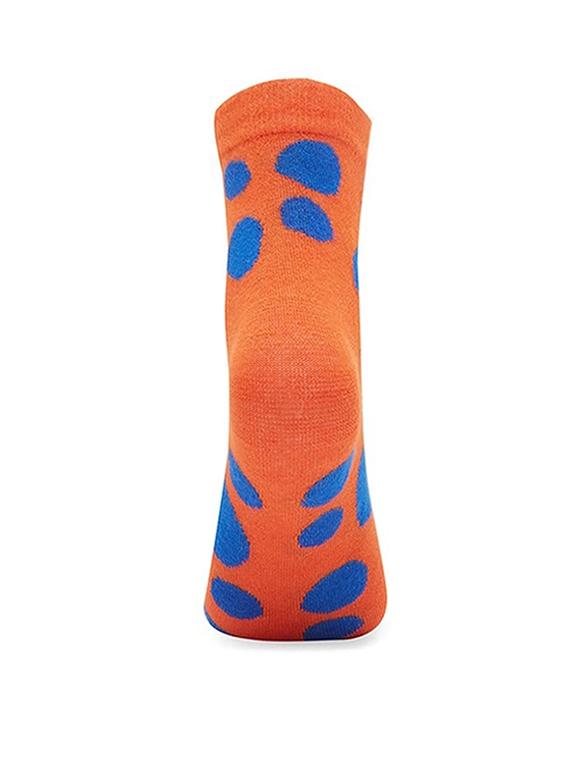 orange linen ankle length sock - 21689832 - Standard Image - 2
