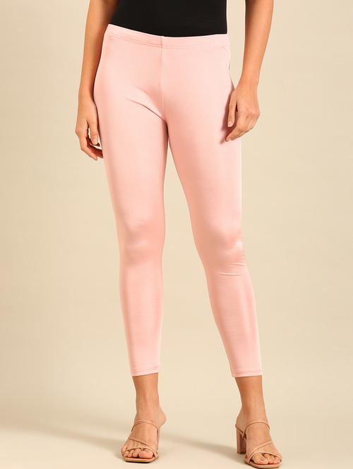 women solid mid rise legging - 21689868 -  Standard Image - 0