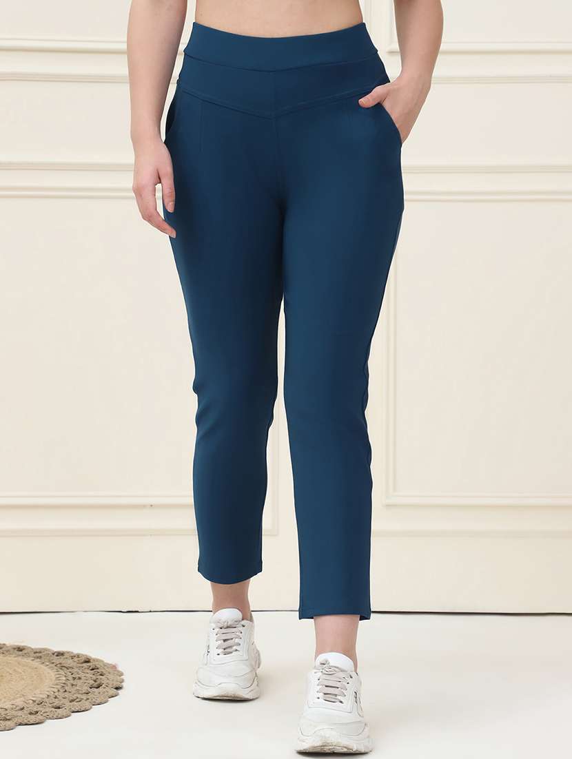 women pack of 2 solid jegging - 21690699 -  Standard Image - 2