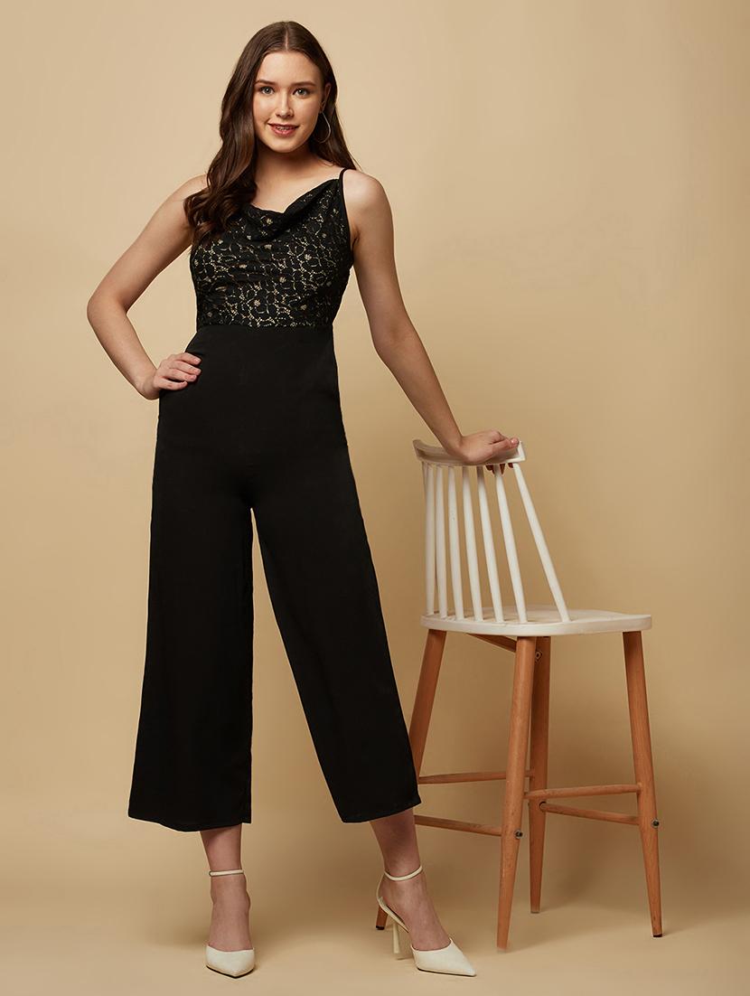 women black self design full length jumpsuit - 21690862 - Zoom Image - 0