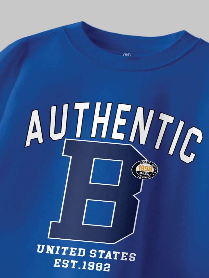 boys front print short sleeve t-shirt - 21690881 -  Standard Image - 2