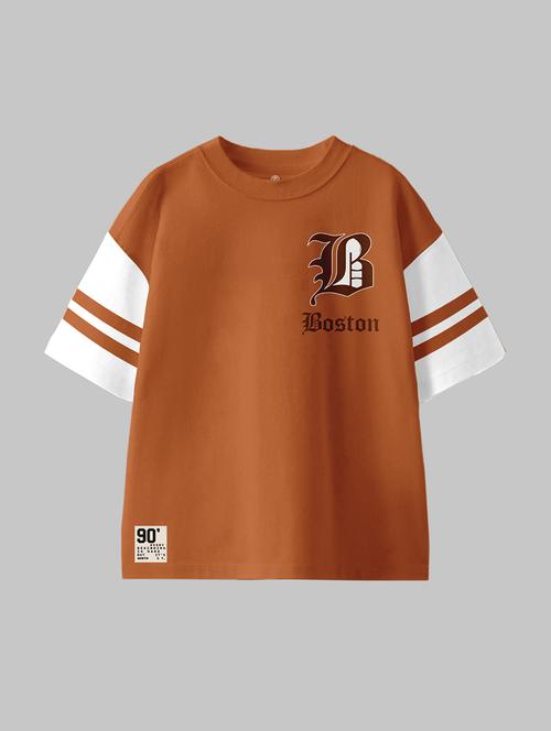 boys color block short sleeve t-shirt - 21690882 - Standard Image - 0