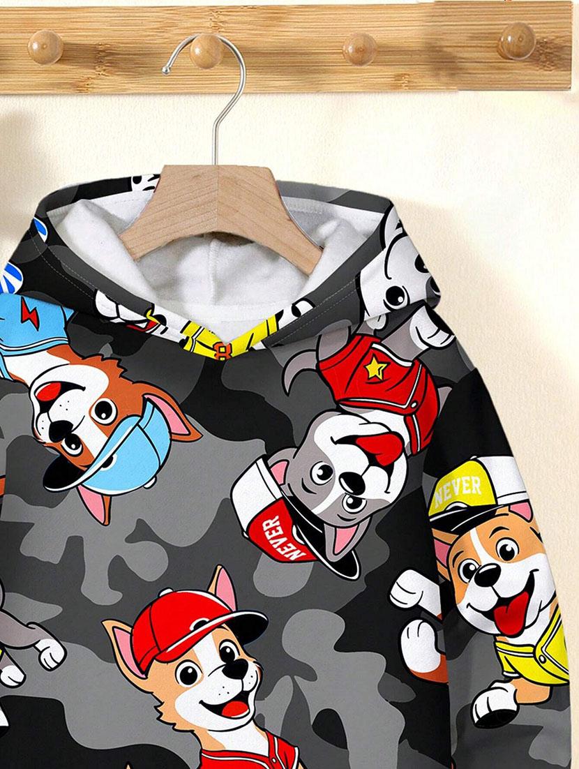 kids long sleeves printed sweatshirt - 21691289 - Standard Image - 2