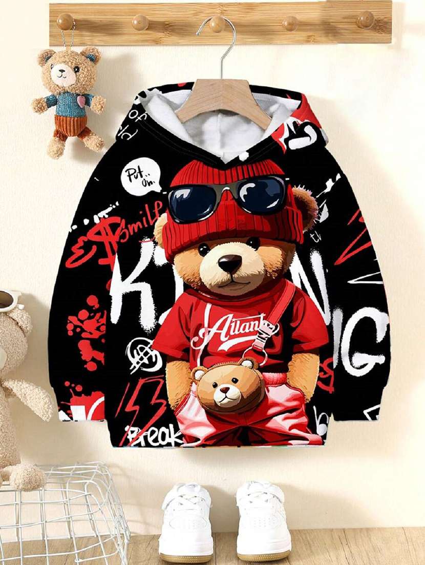 kids long sleeves printed sweatshirt