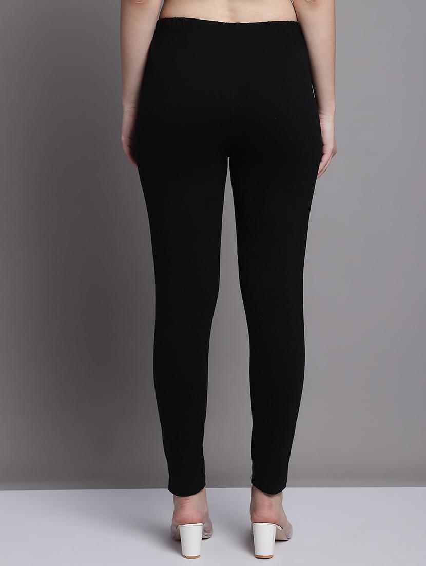 women mid rise solid legging - 21691721 - Standard Image - 2