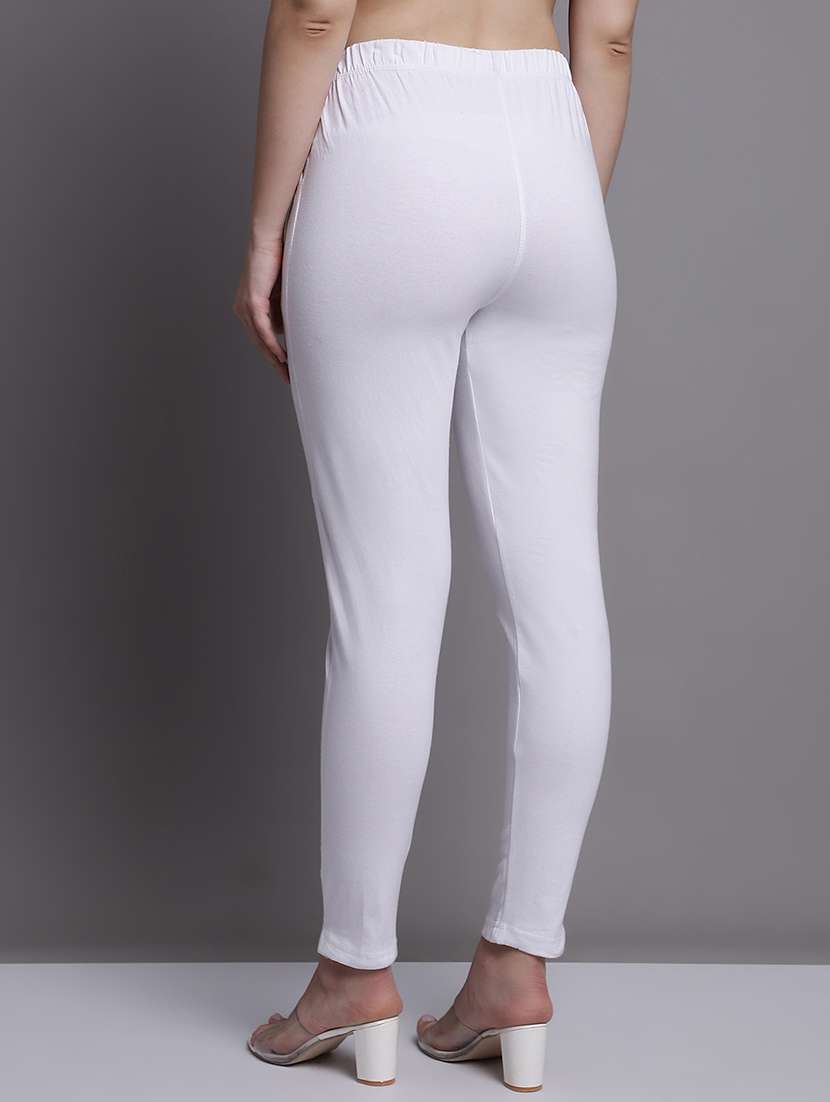 women mid rise solid legging - 21691722 -  Standard Image - 2