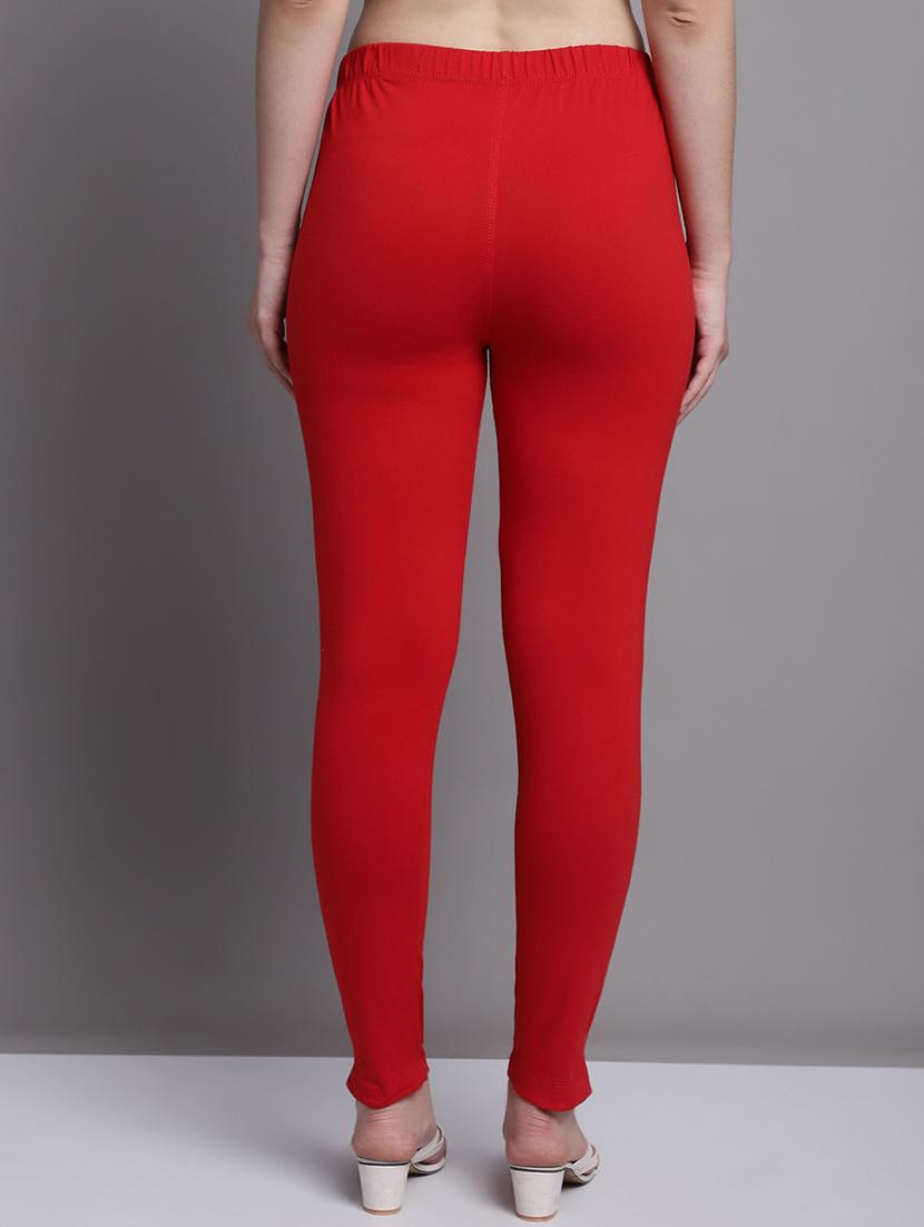 women mid rise solid legging - 21691723 - Standard Image - 2