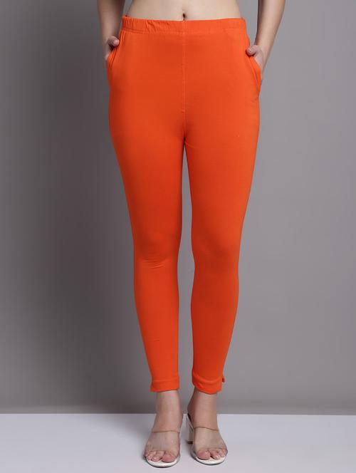 women mid rise solid legging - 21691727 -  Standard Image - 0