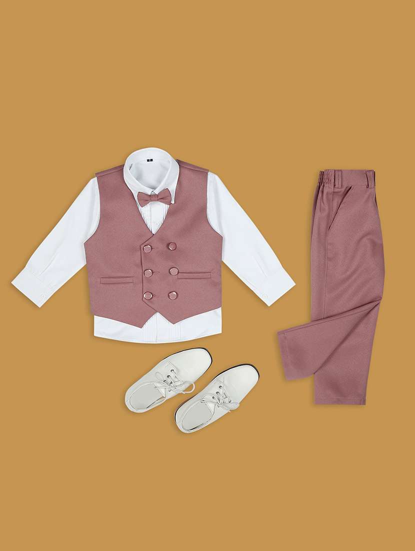 boys party wear 3 piece suit set - 21692185 -  Zoom Image - 0