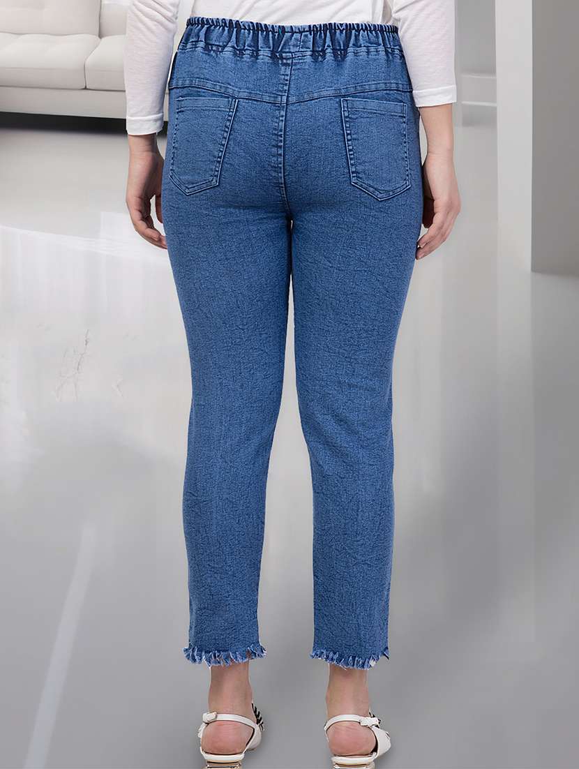 women distressed mid rise slim fit jean - 21692948 -  Standard Image - 2