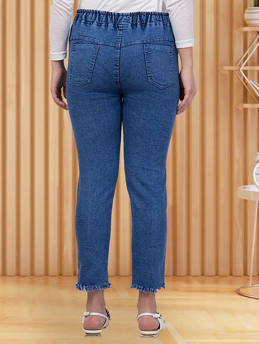 women distressed mid rise slim fit jean - 21692966 -  Standard Image - 2