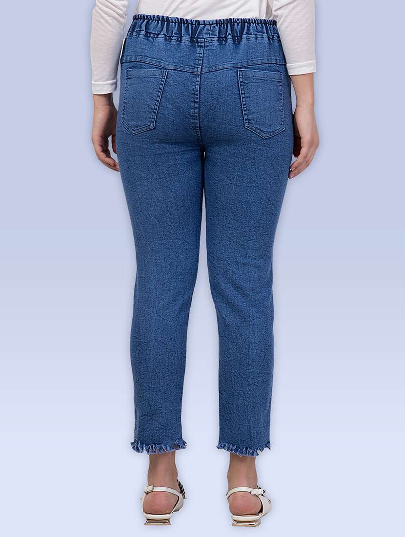 women distressed mid rise slim fit jean - 21692983 -  Standard Image - 2