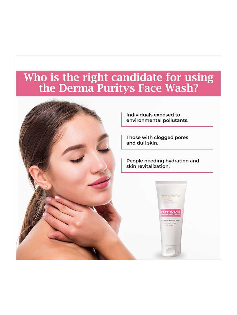 derma puritys face wash for pollution control & hydration - 21693214 -  Standard Image - 2