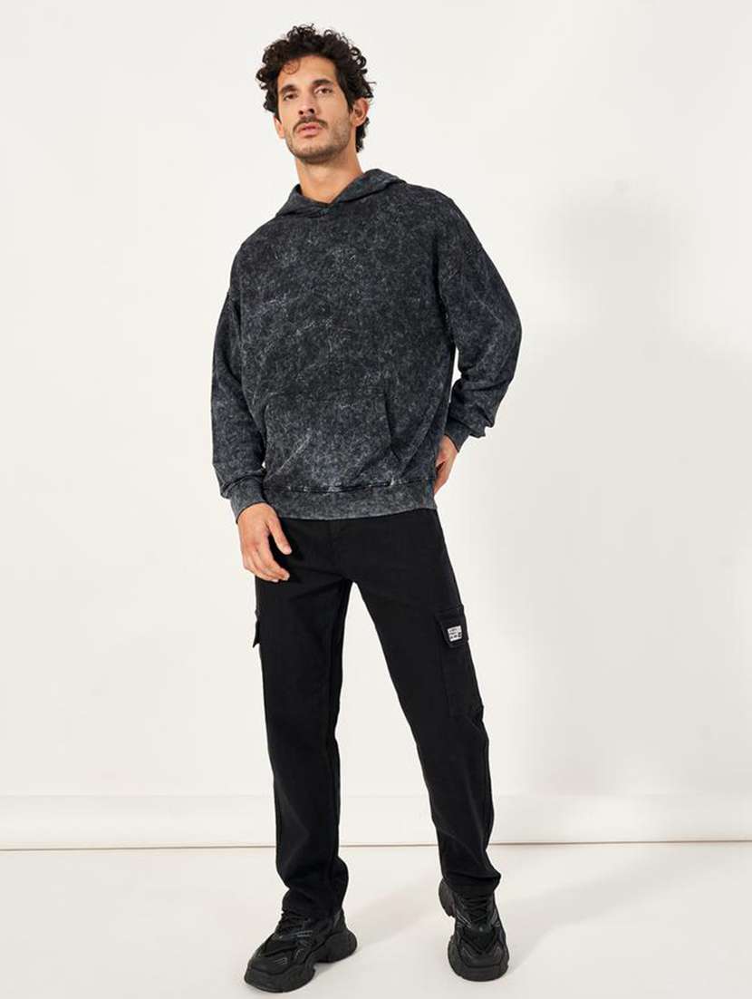 men mid rise solid cargo - 21693554 -  Standard Image - 2