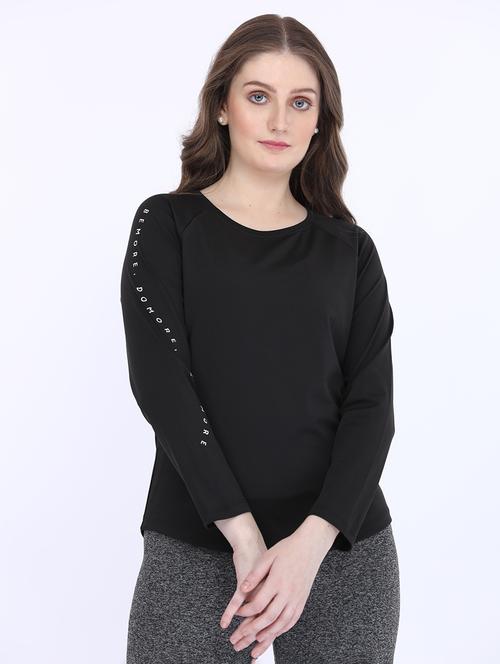 women round neck long sleeve t-shirt - 21693605 -  Standard Image - 0