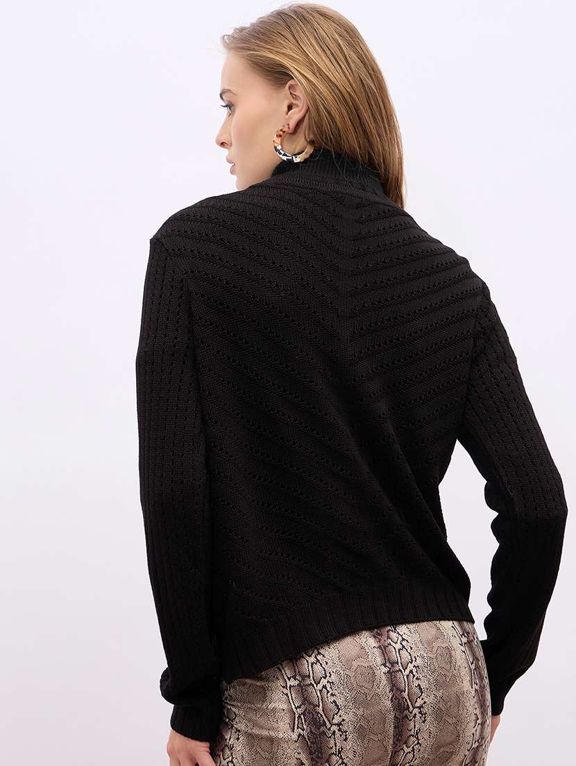 women acrylic long sleeve pullover - 21695357 -  Standard Image - 2