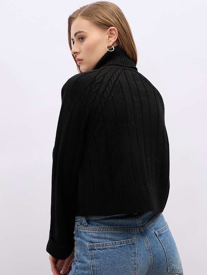 women acrylic long sleeve pullover - 21695373 -  Standard Image - 2