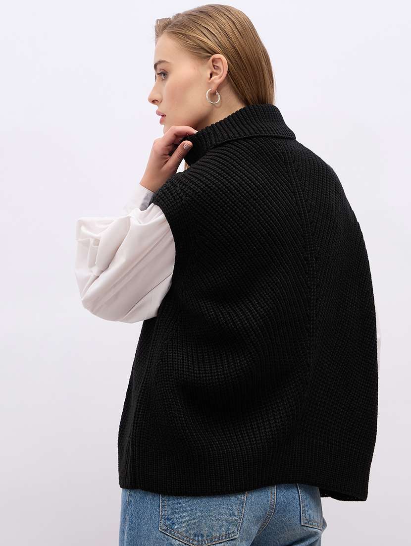 women acrylic sleeveless pullover - 21695376 -  Standard Image - 2