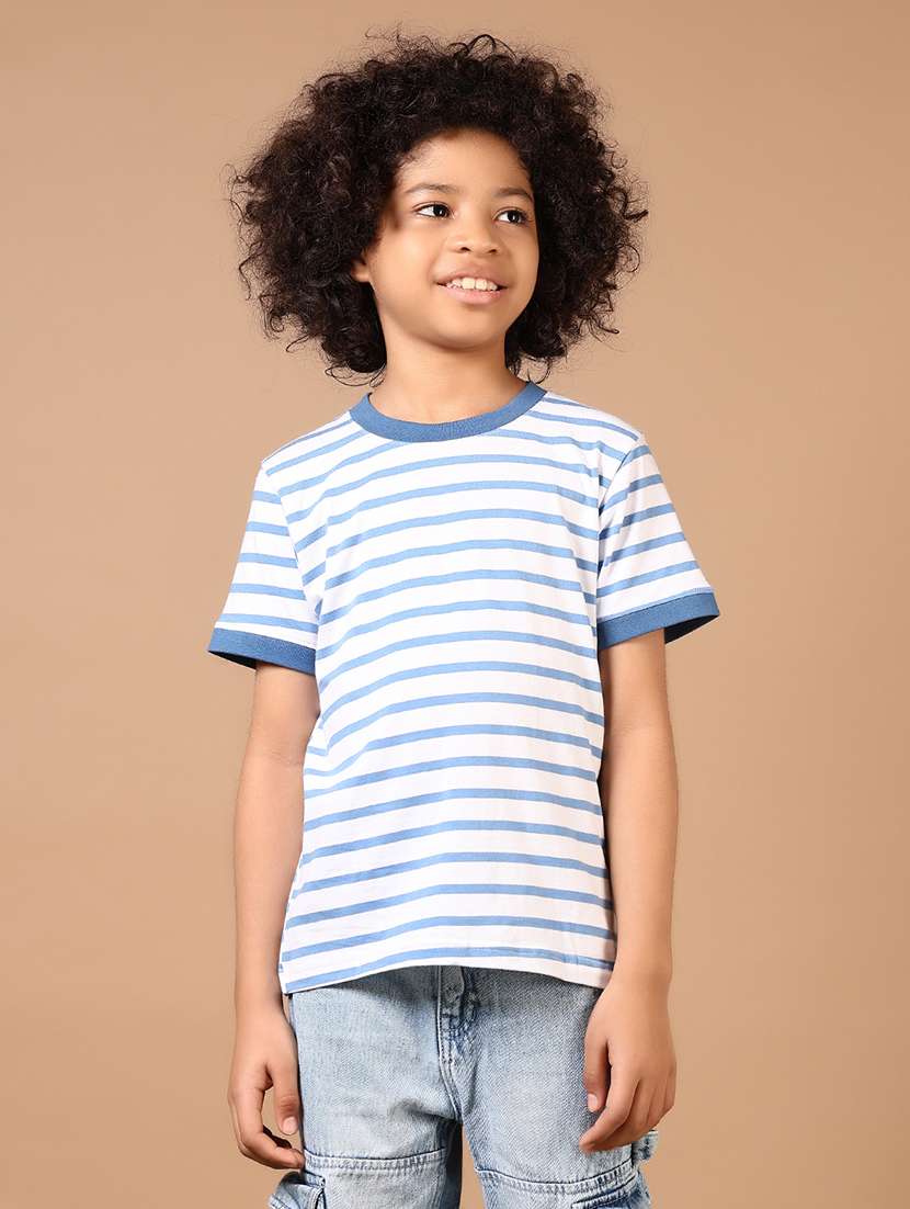 boys striped short sleeve t-shirt