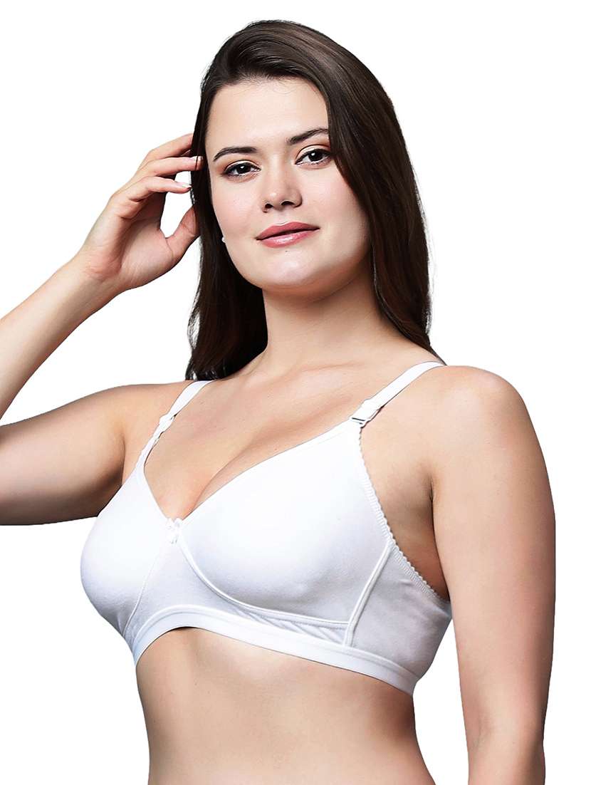 women solid non padded t-shirt bra - 21695811 - Standard Image - 2