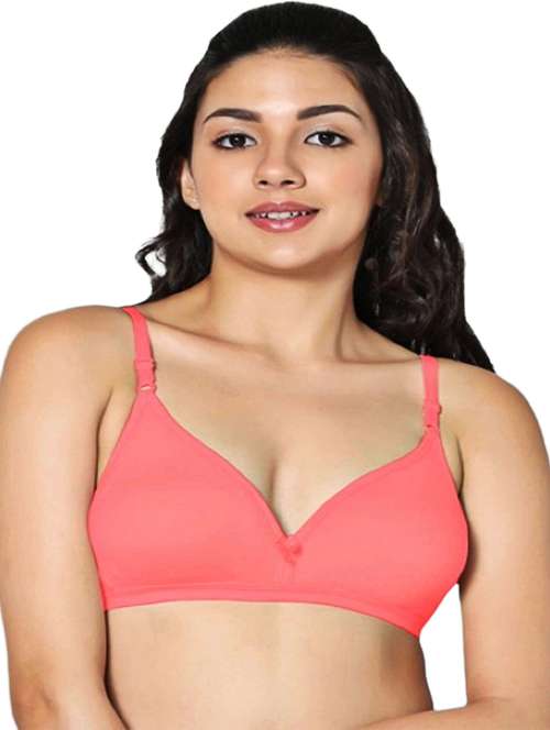 women solid non padded t-shirt bra - 21695837 -  Standard Image - 0