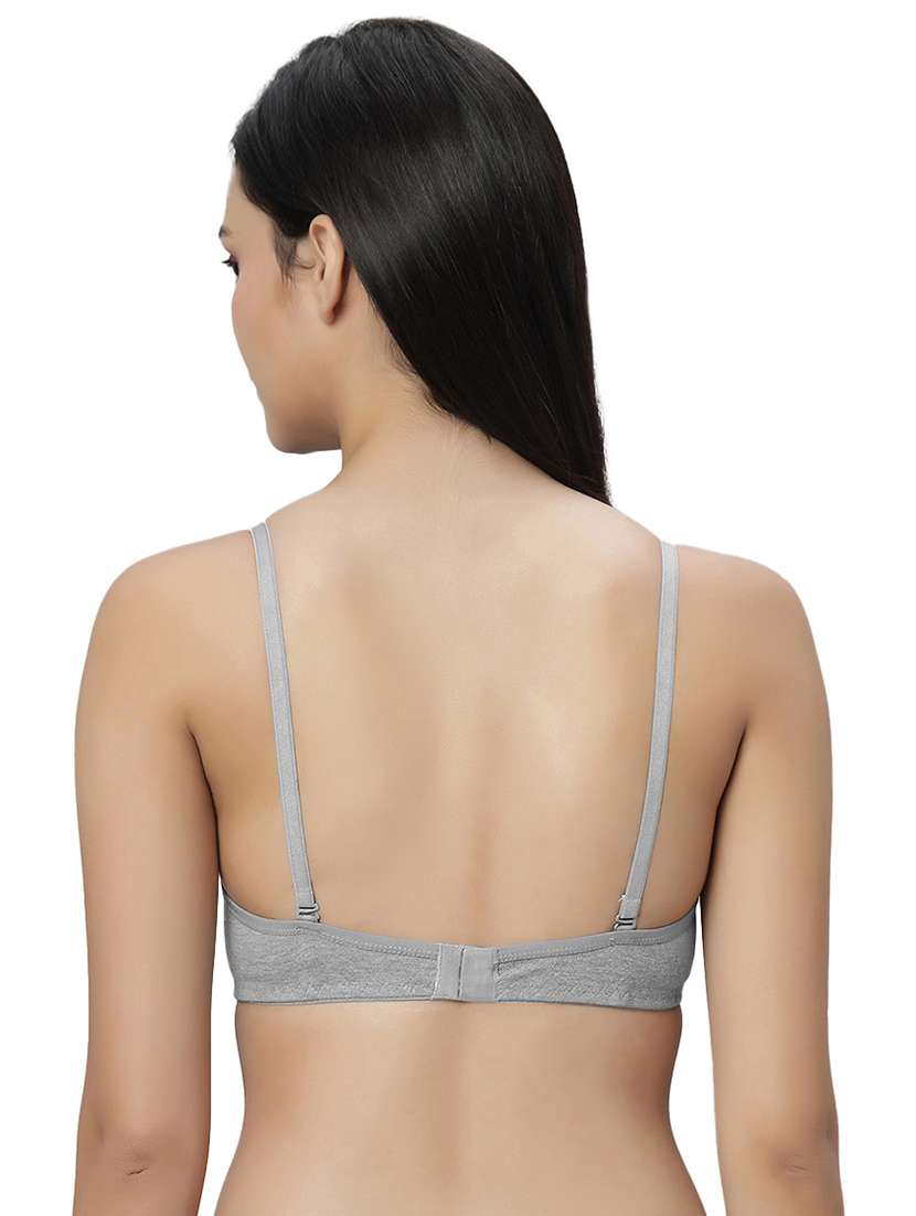 women solid t-shirt bra - 21695848 -  Standard Image - 2