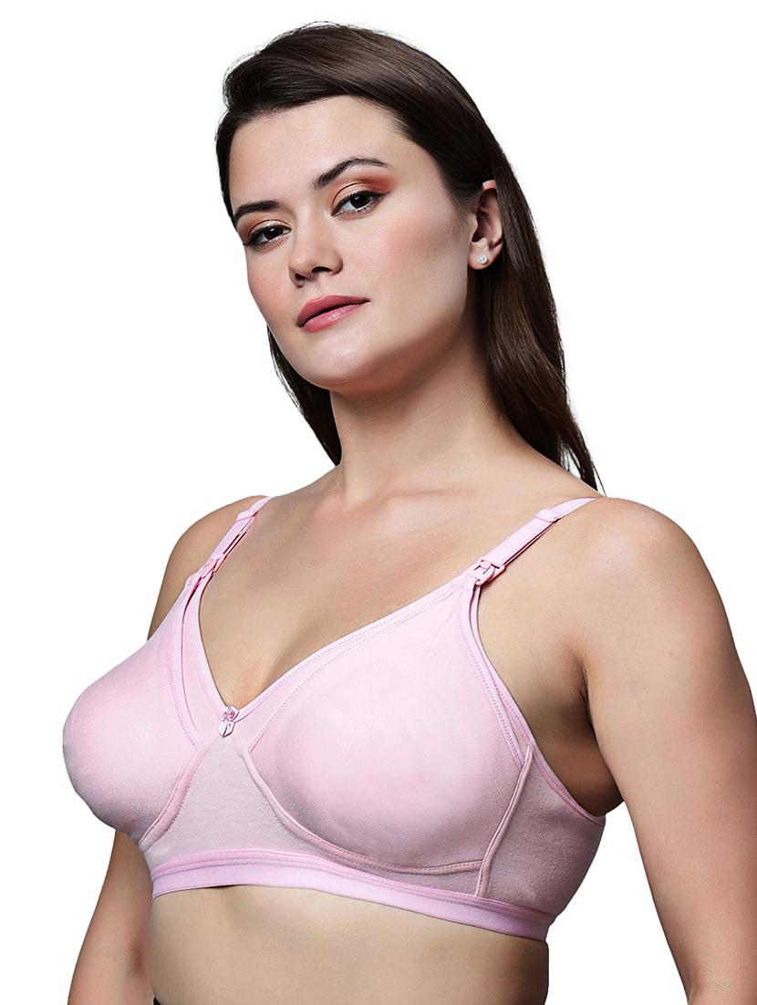 women pack of 2 solid non padded t-shirt bra - 21695860 - Standard Image - 2