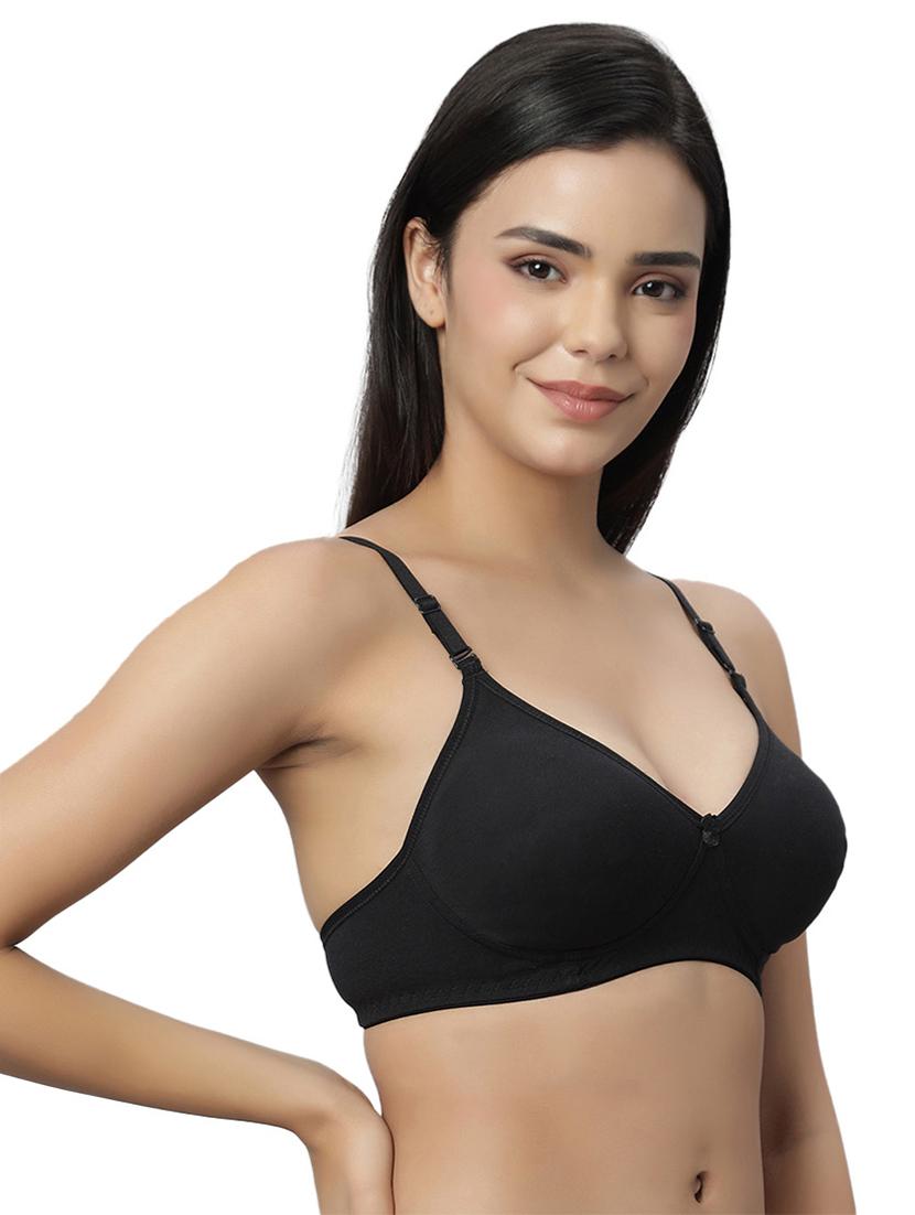women pack of 2 solid t-shirt bra - 21695863 - Standard Image - 2