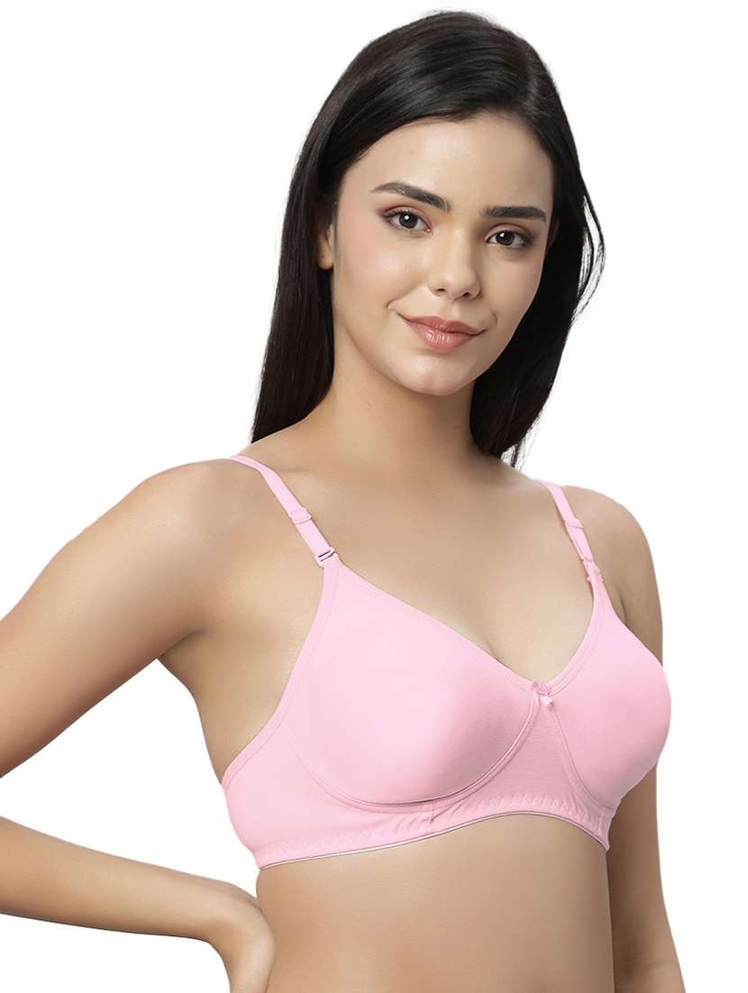 women pack of 2 solid t-shirt bra - 21695867 -  Standard Image - 2