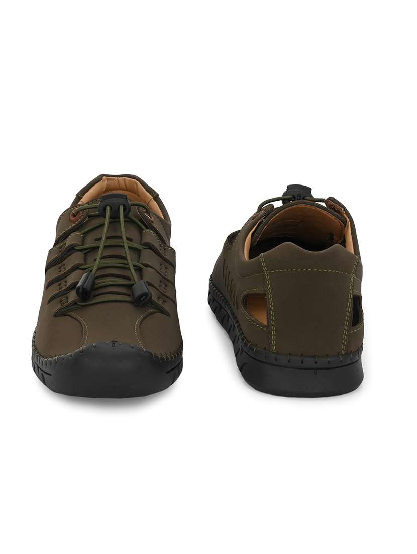 men lace up sandal - 21695950 -  Standard Image - 2