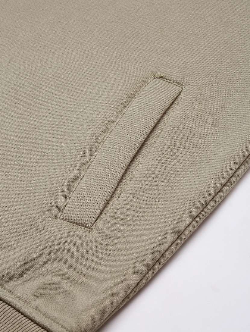 men solid front-open long sleeve sweatshirts - 21696060 - Standard Image - 7