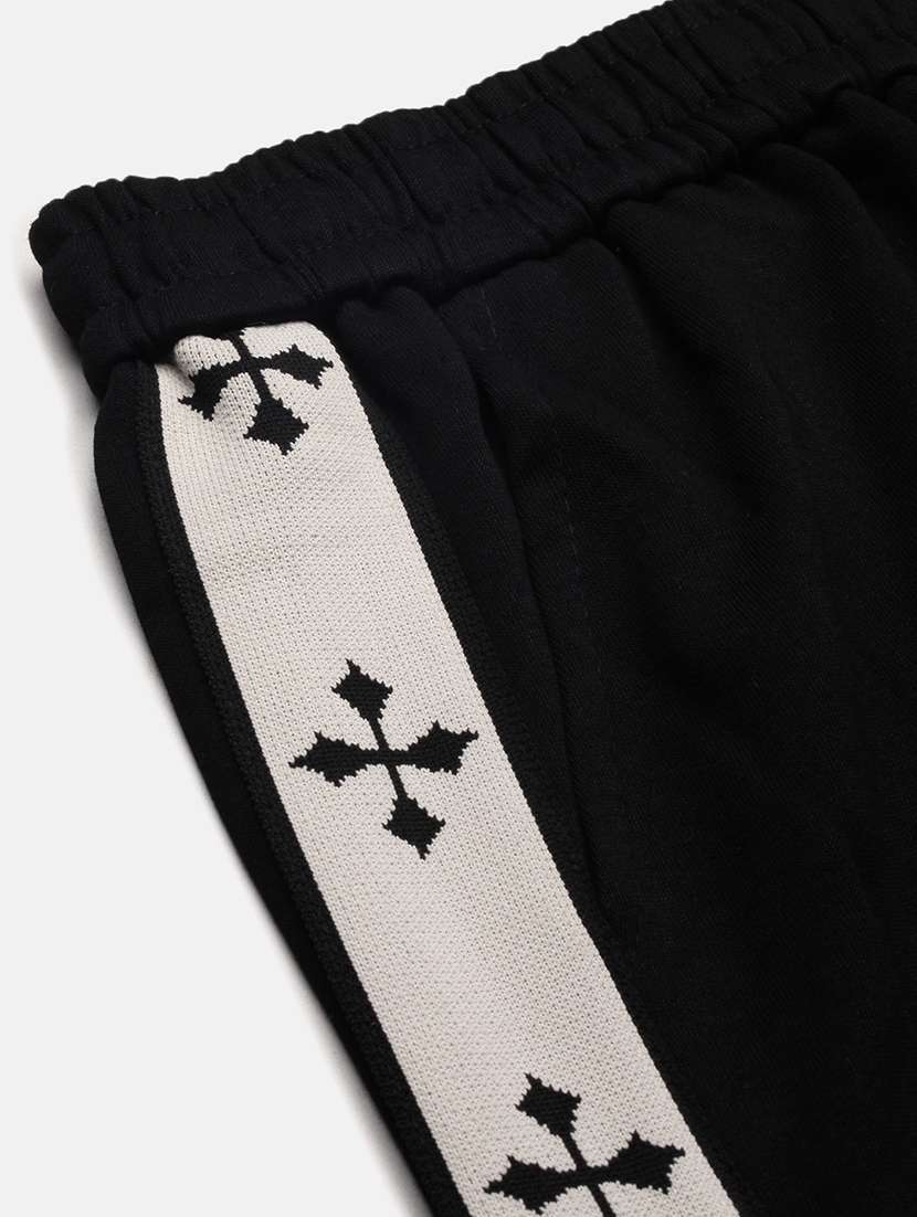 men side taped mid rise regular fit shorts - 21696079 -  Standard Image - 7