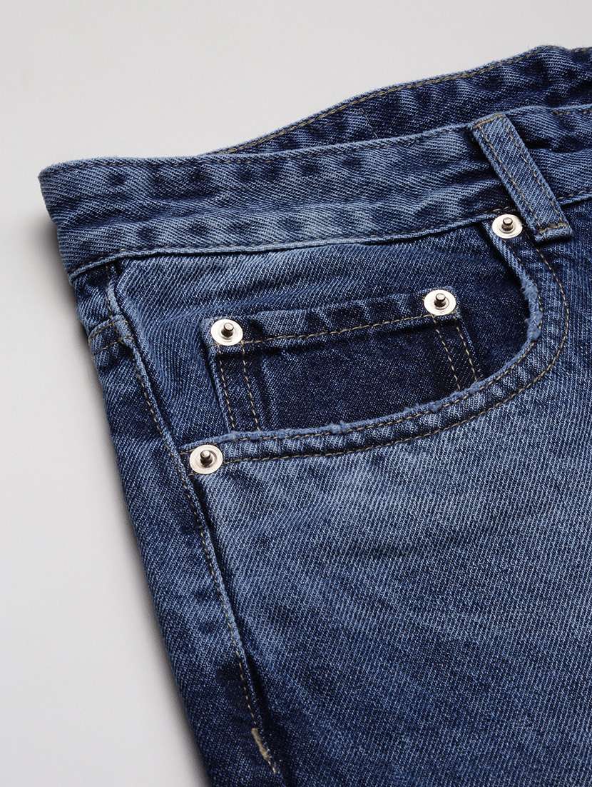 men blue low rise full length jean - 21696142 -  Standard Image - 7