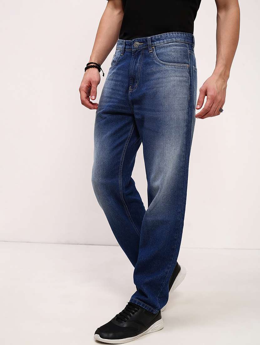 men blue low rise full length jean - 21696143 - Standard Image - 2