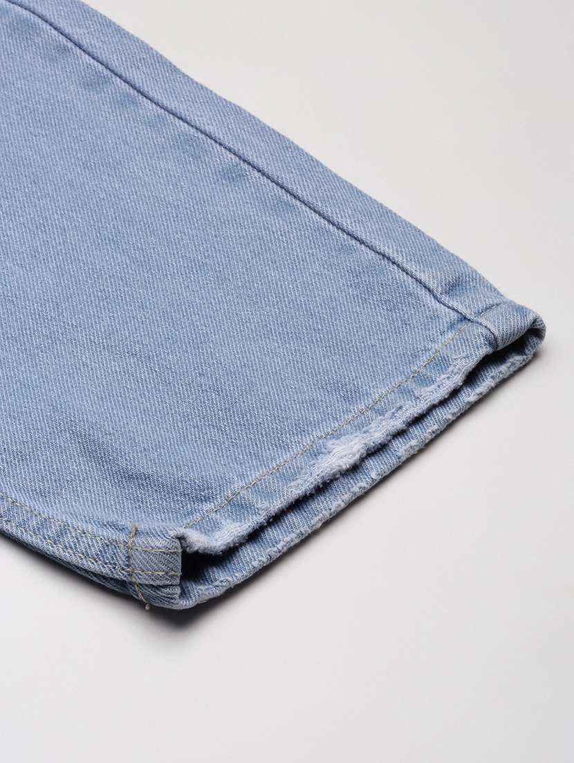 men light blue low rise full length jean - 21696146 -  Standard Image - 7