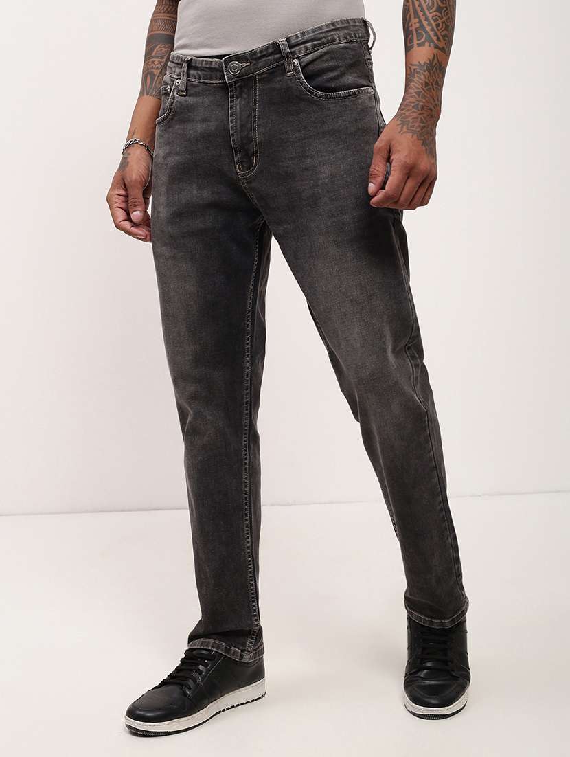 men grey low rise full length jean - 21696147 -  Standard Image - 2