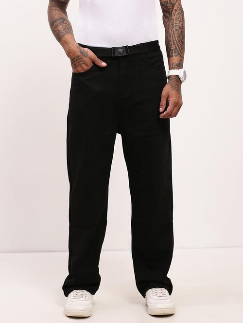 men black low rise full length jean - 21696152 -  Standard Image - 0