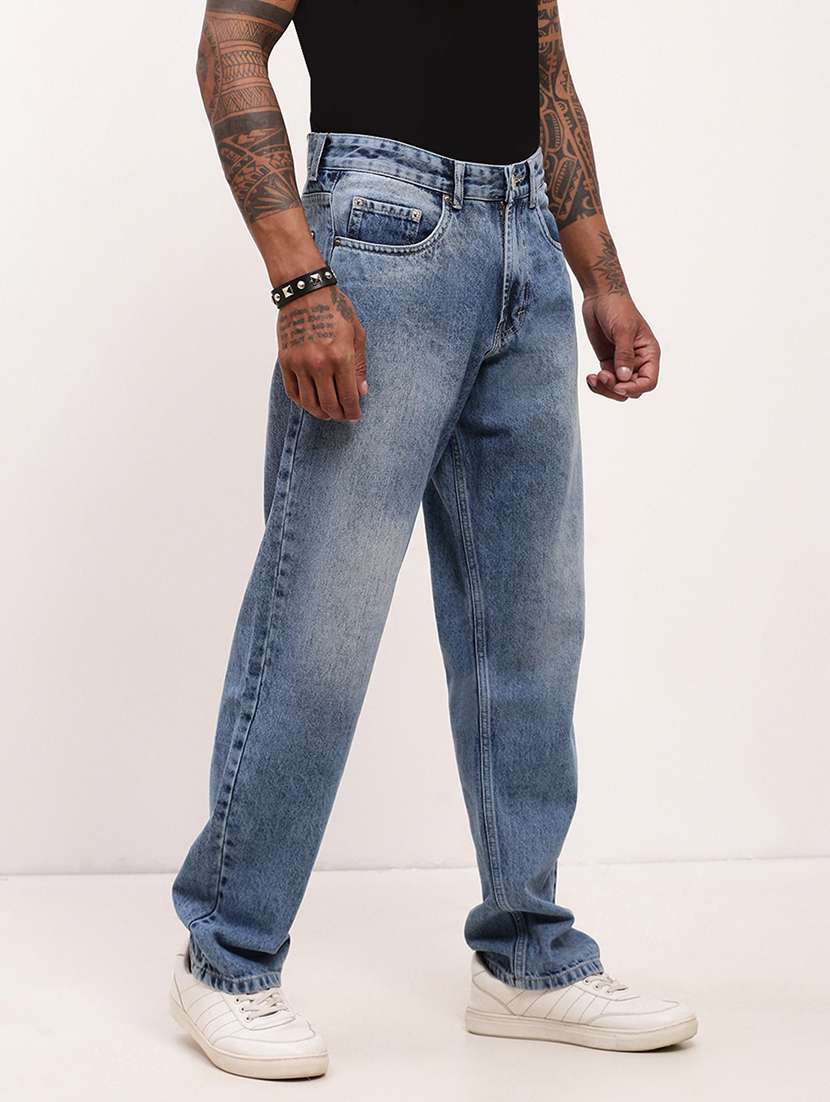 men blue low rise full length jean - 21696157 -  Standard Image - 2