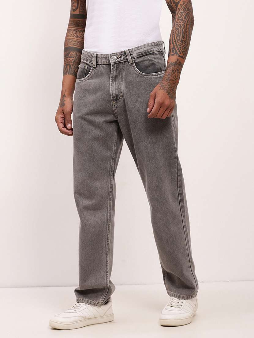 men grey low rise full length jean - 21696158 -  Standard Image - 2